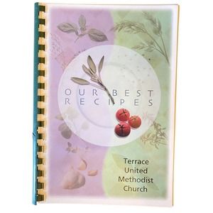 Our Best Recipes Terrace United Methodist Church Vintage 1002 Cookbook